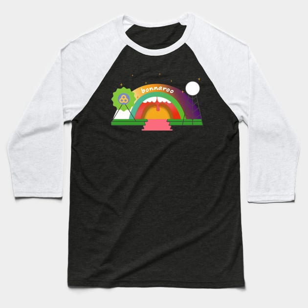 music and arts Baseball T-Shirt by do not enter podcast
